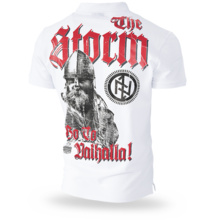 Polo T-shirt Dobermans Aggressive &quot;THE STORM TSP299&quot; - white