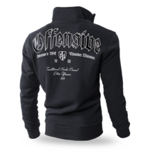 Dobermans Aggressive &quot;Thunder Offensive BCZ225&quot; zipped sweatshirt - black