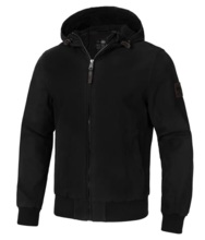 PIT BULL CRIMSON Men&#39;s Winter Hooded Jacket - Black