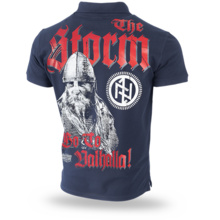 Polo T-shirt Dobermans Aggressive &quot;THE STORM TSP299&quot; - navy blue