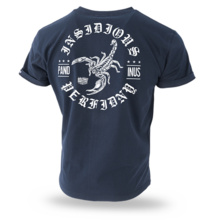 T-shirt Dobermans Aggressive &quot;INSIDIOUS&quot; TS297D - navy blue