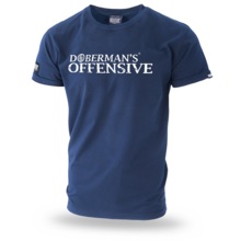 T-shirt Dobermans Aggressive &quot;Dobermans Offensive TS180&quot; - navy blue