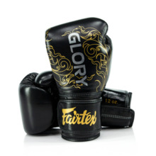 FAIRTEX BOXING GLOVES BGVG3 &quot;GLORY&quot; (black) &quot;K&quot;