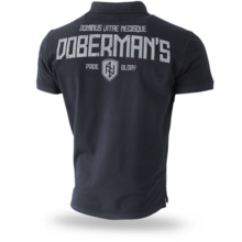 Dobermans Aggressive Polo T-shirt &quot;PRIDE GLORY TSP285&quot; - black