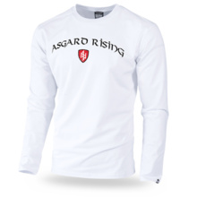 Dobermans Aggressive Longsleeve T-shirt &quot;ASGARD RISING LS336&quot; - white