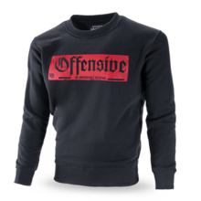 Dobermans Aggressive sweatshirt &quot;CLASSIC AN UNSTOPPABLE OFFENSIVE PRIDE&quot; BC265 - black