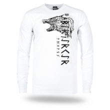 Dobermans Aggressive Longsleeve T-shirt &quot;BERSERKER LS345&quot; - white