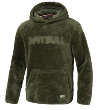 Men&#39;s hoodie PIT BULL &quot;ARAGON&quot; - olive