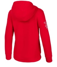 Women&#39;s Zip Hooded Sweatshirt Pit Bull TYRIAN - Red