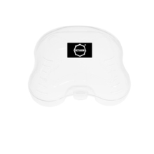 Single Gel Mouthguard Octagon &quot;JAW&quot; - White/Navy