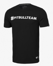 T-shirt PIT BULL &quot;Hashtag &#39;21&quot; - black