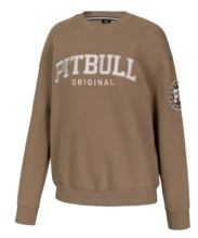 Women&#39;s classic sweatshirt PIT BULL &quot;TYRIAN&quot; - brown