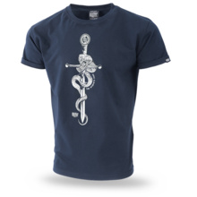 T-shirt Dobermans Aggressive &quot;SERPENT&quot; TS327D - navy blue