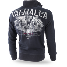 Bluza rozpinana Dobermans Aggressive "Valhalla  BCZ204" - czarna