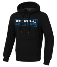 Men&#39;s hoodie PIT BULL &quot;IN BLUE&quot; - black