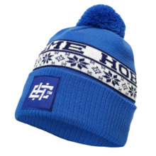 Extreme Hobby &quot;EH LOGO&quot; Winter Hat with Pompom - Blue