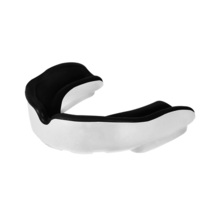 Octagon gel mouthguard &quot;JAWS&quot; single - white / black