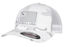 Czapka z daszkiem Full Cap PITBULL USA - biały