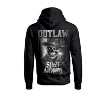 Bluza z kapturem Street Autonomy OUTLAW 2024 - czarna