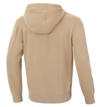 Men&#39;s Zip Hoodie PIT BULL Terry Small Logo - Sand