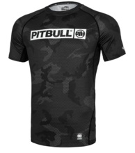 Rashguard PIT BULL "NET CAMO HILLTOP II" - czarny