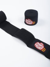 Boxing bandage MANTO GLOVE 4m cotton wraps - black