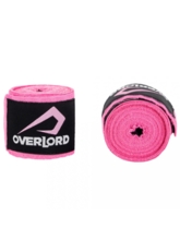 Boxing bandage wraps 3.5 m Overlord - pink