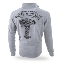 Dobermans Aggressive &quot;Mjolnir II BCZ275&quot; zip-up sweatshirt - gray