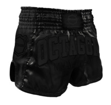 Spodenki Muay Thai Octagon - czarne/czarne