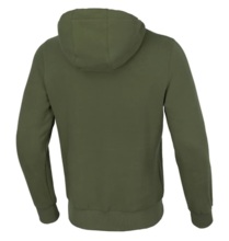 PIT BULL Small Logo Men&#39;s Hoodie - Olive