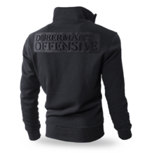 Bluza rozpinana Dobermans Aggressive "Offensive BCZ232" - czarna