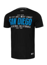 T-shirt PIT BULL &quot;San Diego II&quot; &#39;22 - black