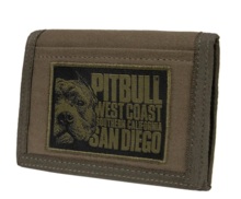 PIT BULL &quot;Blood dog&quot; wallet - olive