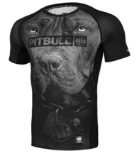 Rashguard PIT BULL Performance Pro "BORN IN" - czarny