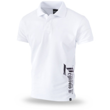 Dobermans Aggressive Polo T-shirt &quot;LEGIONS OF THE NORTH TSP222&quot; - white