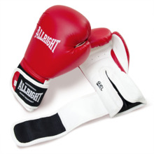 Boxing gloves ALLRIGHT POWER GEL - red