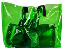 FAIRTEX BGV22 BOXING GLOVES (metallic green) + &quot;K&quot; bag