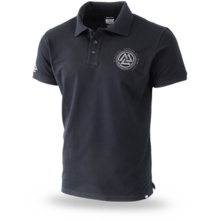 Dobermans Aggressive Polo T-shirt &quot;ULFHEDINN TSP227&quot; - black