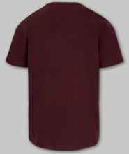 PIT BULL Small Logo 170 T-shirt - Burgundy