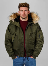 PIT BULL &quot;Harvest&quot; winter jacket - olive