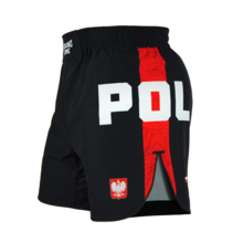 Ground Game MMA POLSKA 2.0 Light Shorts - Black