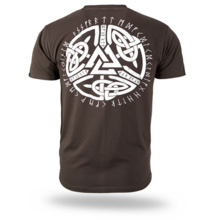 T-shirt Dobermans Aggressive &quot;North Valknut TS324F&quot; - brown