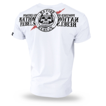 Koszulka T-shirt Dobermans Aggressive "Rebell 99 II TS186" - biała