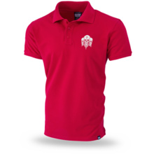 Polo T-shirt Dobermans Aggressive &quot;VIKING HORDE TSP212&quot; - red