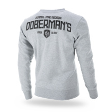 Dobermans Aggressive &quot;CLASSIC PRIDE GLORY&quot; sweatshirt BC285 - gray