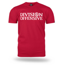 Dobermans Aggressive &quot;Offensive Division TS325C&quot; T-shirt - red