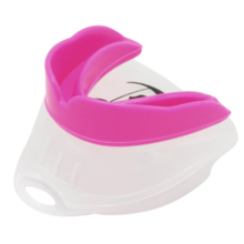 Ochraniacz na zęby szczęke pojedynczy Cohortes "Basic" - różowy