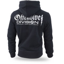 Dobermans Aggressive &quot;Offensive Division BZ214&quot; zipped hoodie - black
