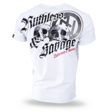 Dobermans Aggressive T-shirt &quot;Ruthless &amp; Savage TS199&quot; - white