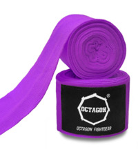 Octagon boxing bandages 5 m - purple